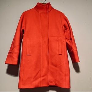 J. CREW SALMON CACOON JACKET